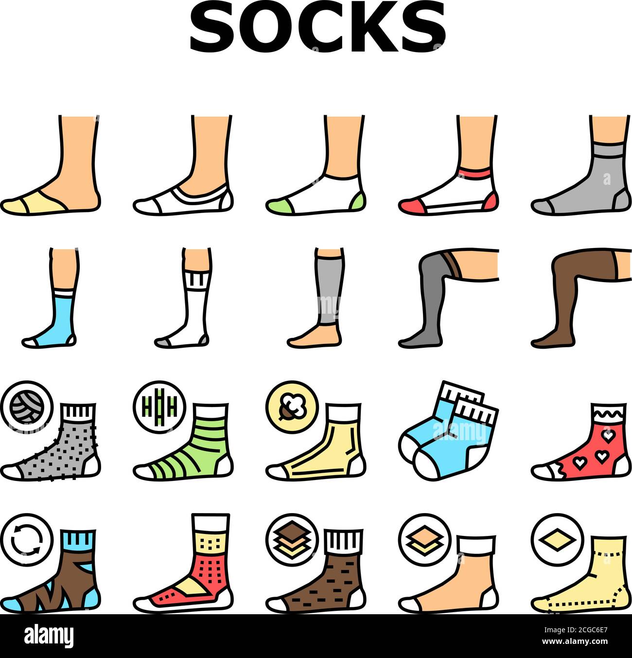 Loose Socks High Resolution Stock Photography and Images - Alamy