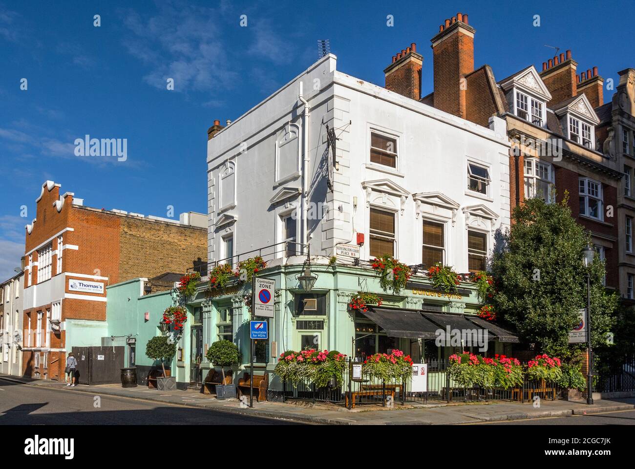 The Builders' Arms,1 Kensington Court Place, South Kensington, London Stock Photo