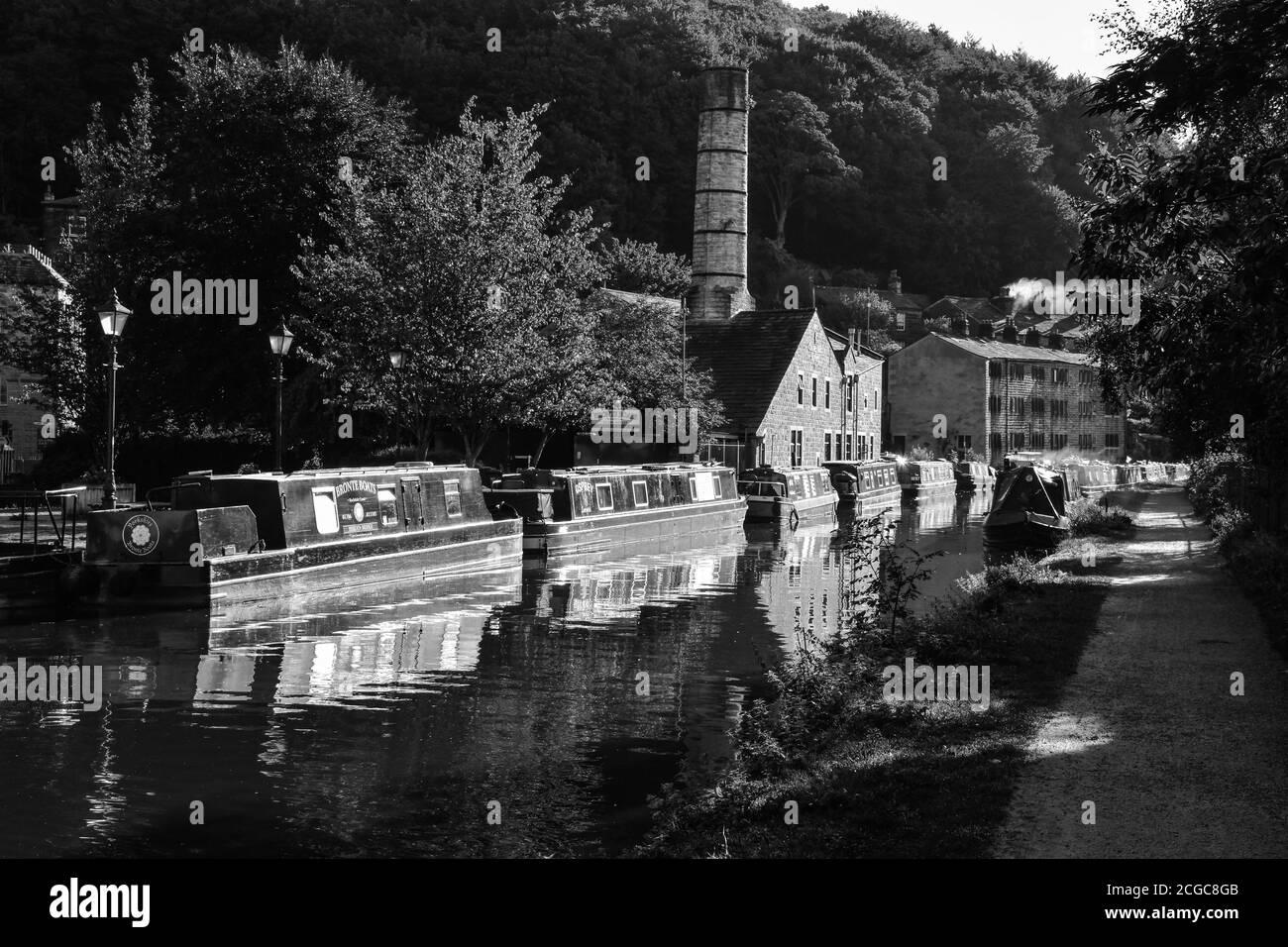 Rochdale canal trust Black and White Stock Photos & Images - Alamy