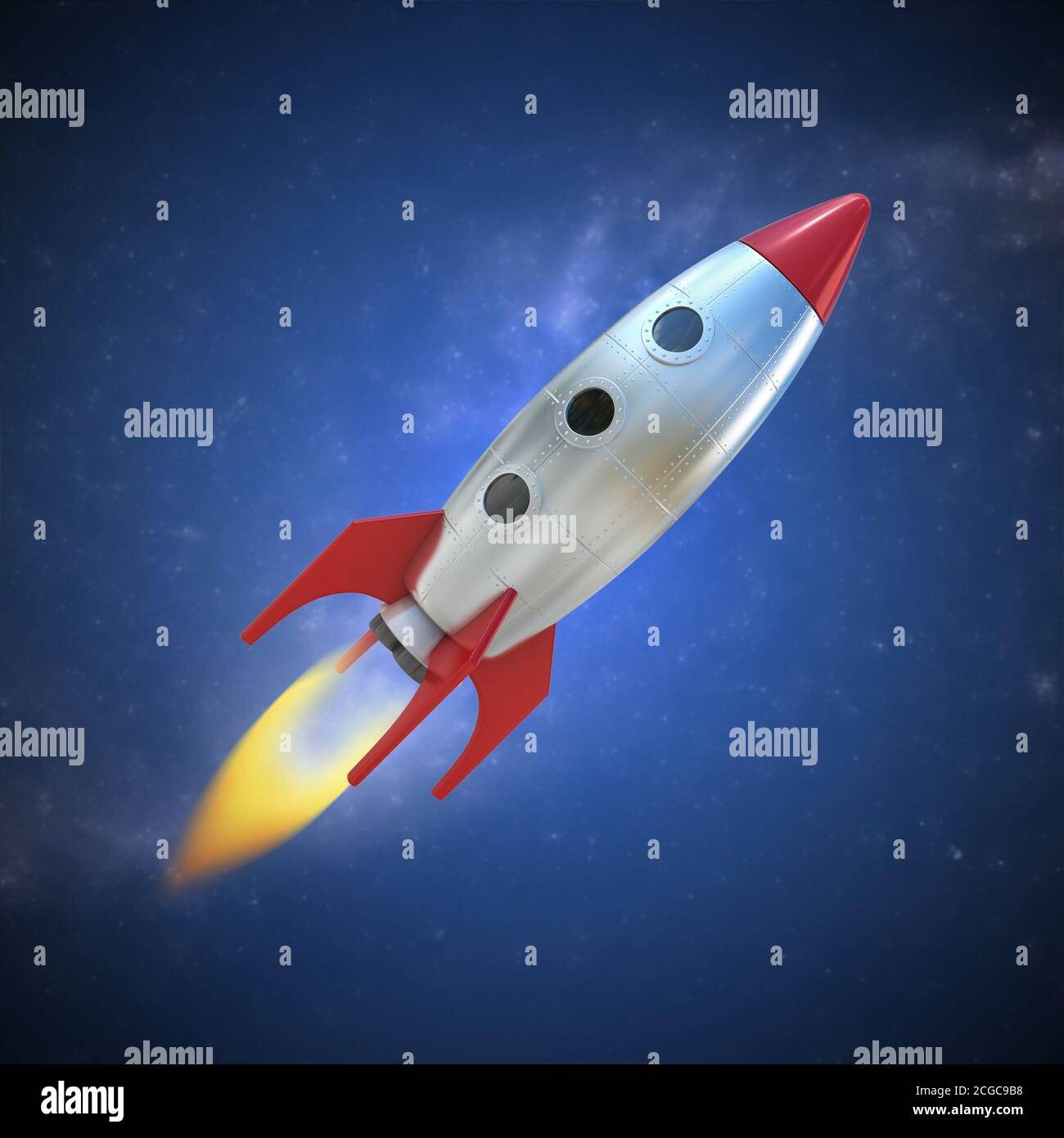 Spacecraft cartoon hi-res stock photography and images - Alamy