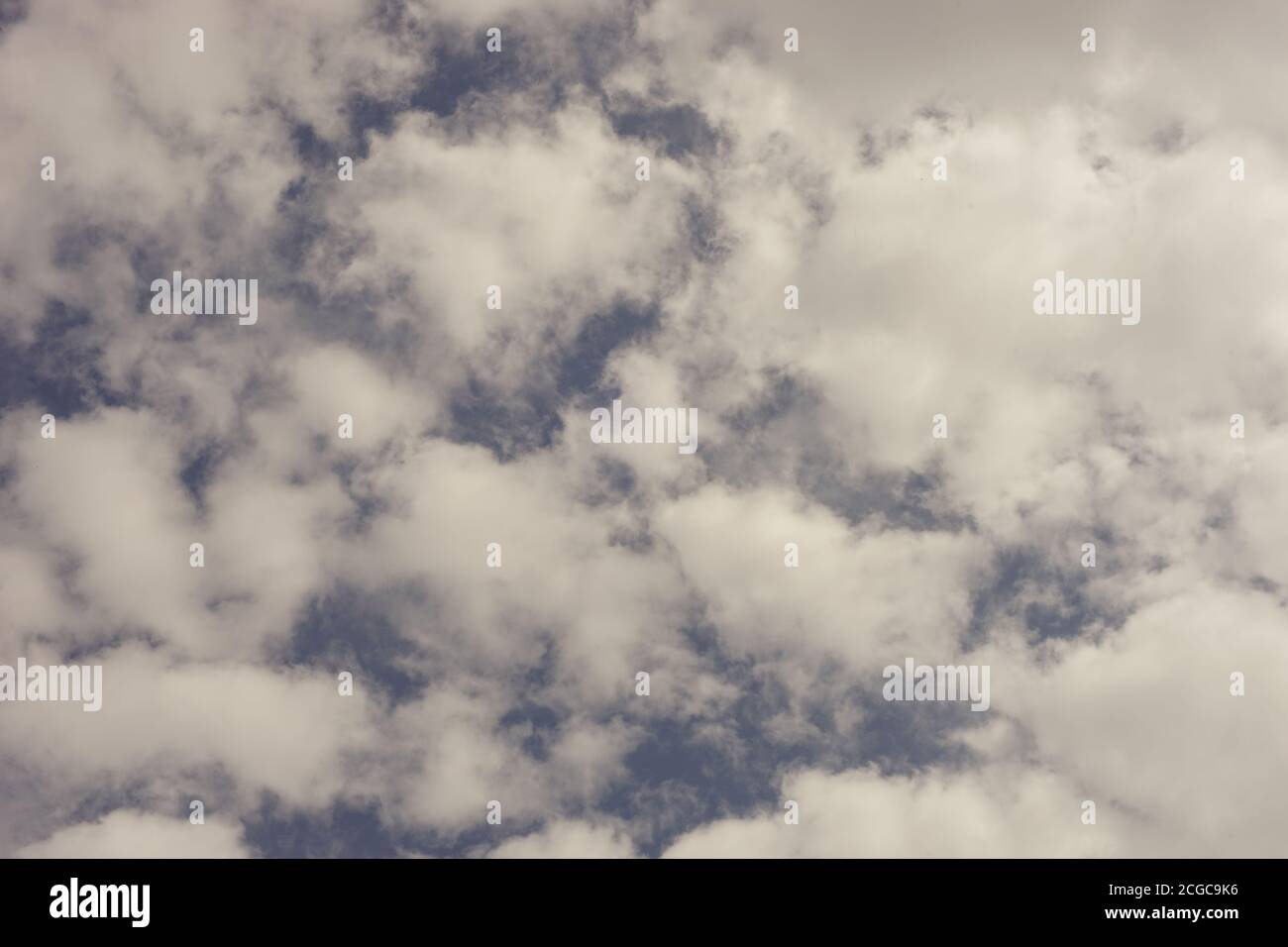 Natural background lovely blue sky with white clouds Stock Photo - Alamy