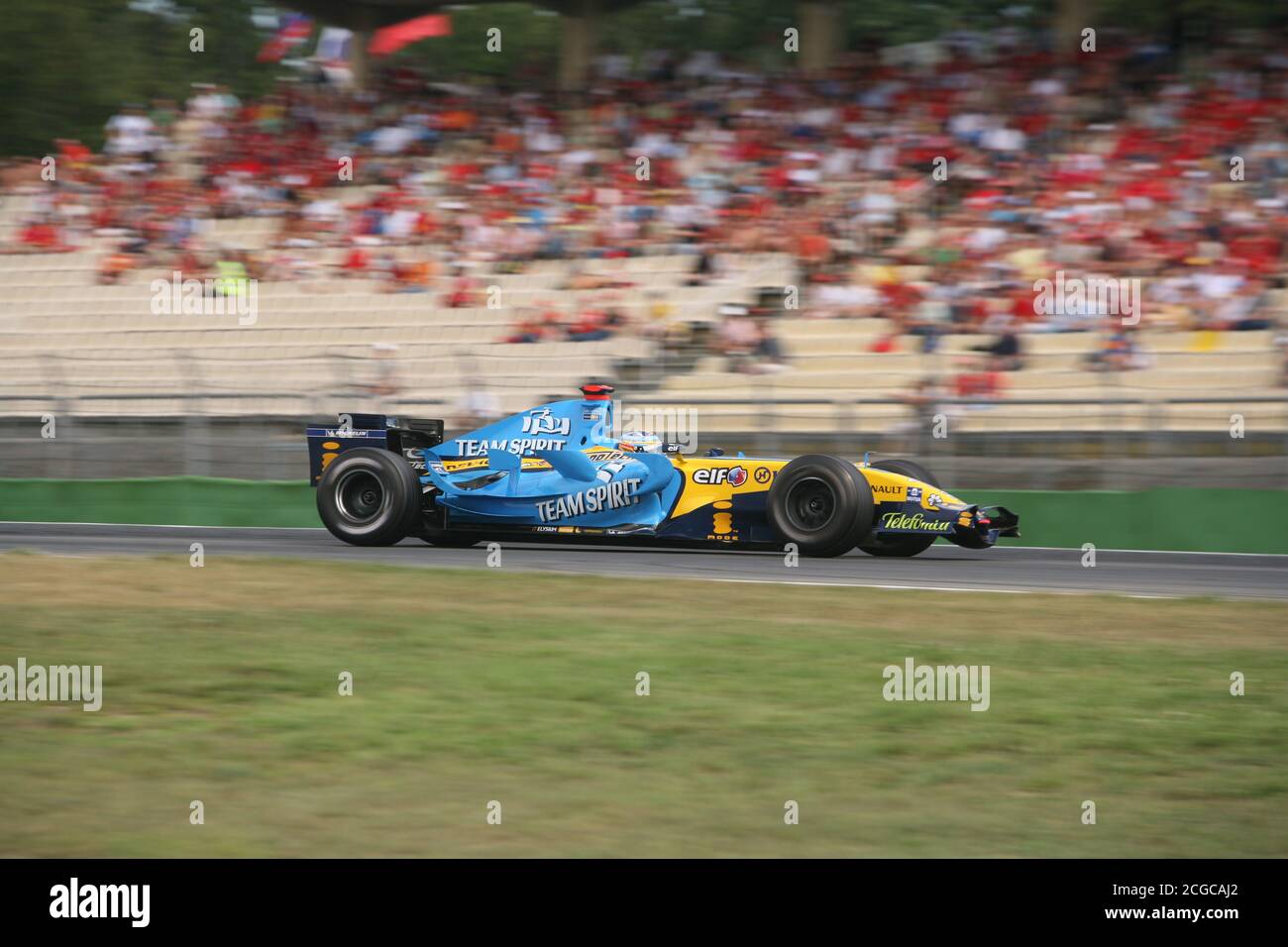 Fernando Alonso, ESP, F1, Grand Prix of Germany, Hockenheim 2006 Stock