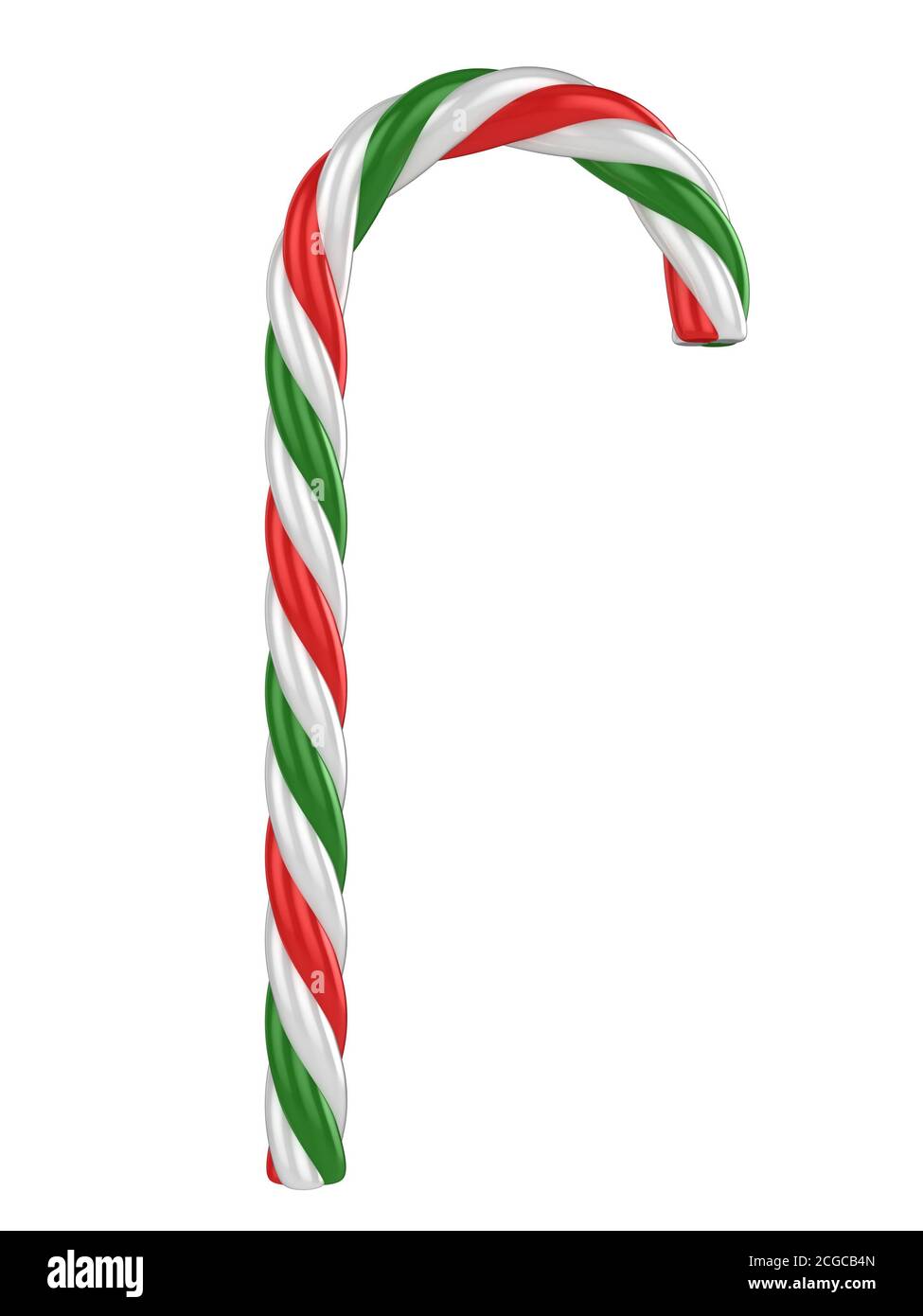 candy cane isolated on a white background Stock Photo - Alamy