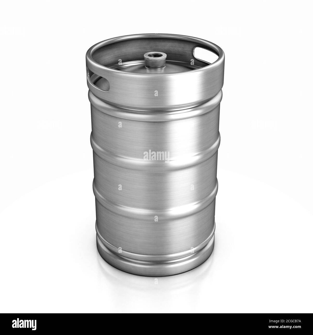 beer keg isolated on white Stock Photo Alamy