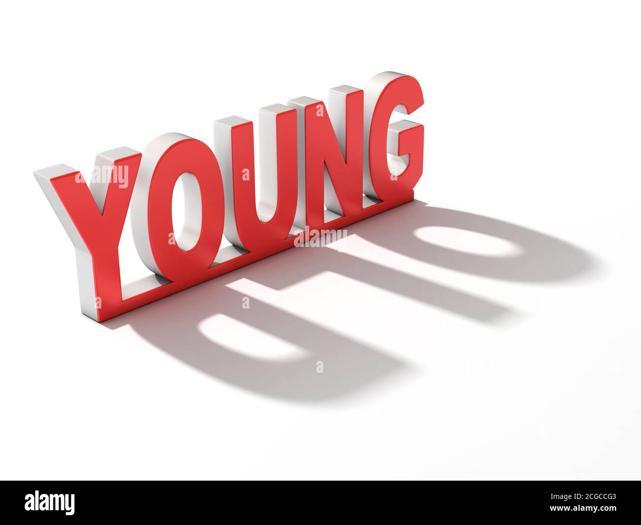 Old vs young person Cut Out Stock Images & Pictures - Alamy