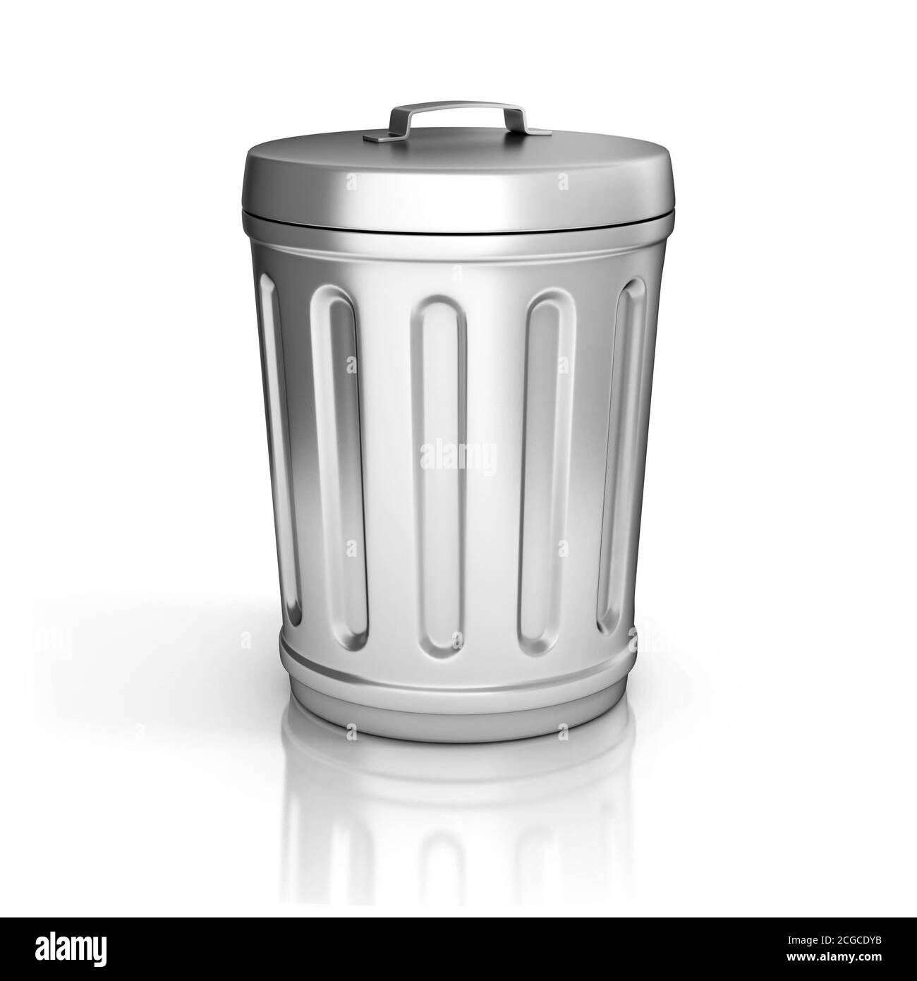 Container button trash can icon hires stock photography and images Alamy