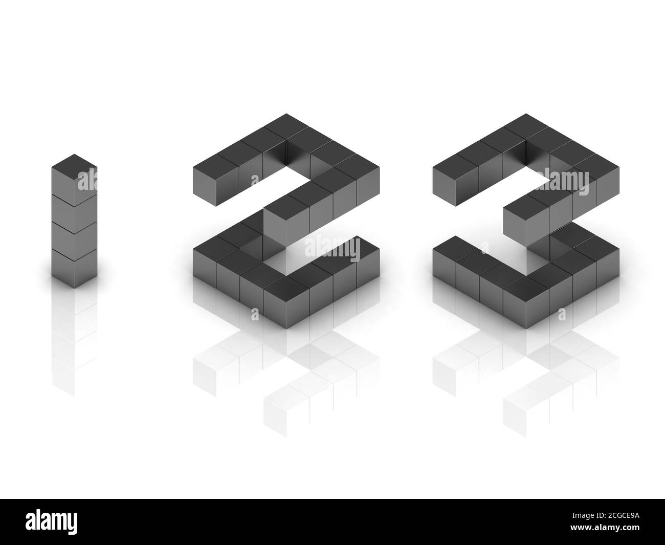 cubical-3d-font-numbers-1-2-3-stock-photo-alamy