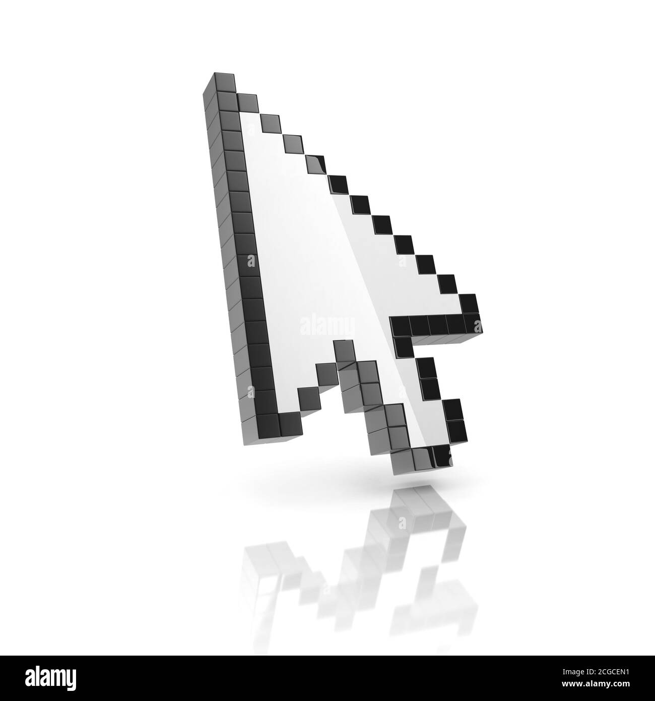 Screen cursor icon Black and White Stock Photos & Images - Alamy