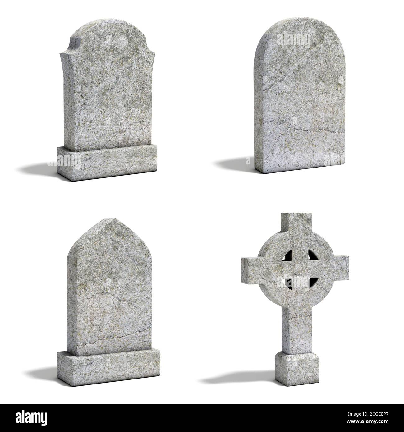 Blank gravestones old hi-res stock photography and images - Alamy
