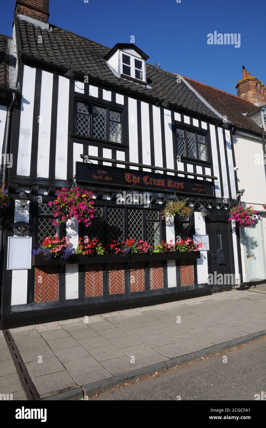 The Cross Keys, Wymondham, Norfolk Stock Photo Alamy