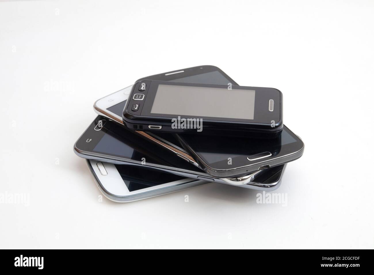 recycle old mobile phone Stock Photo Alamy