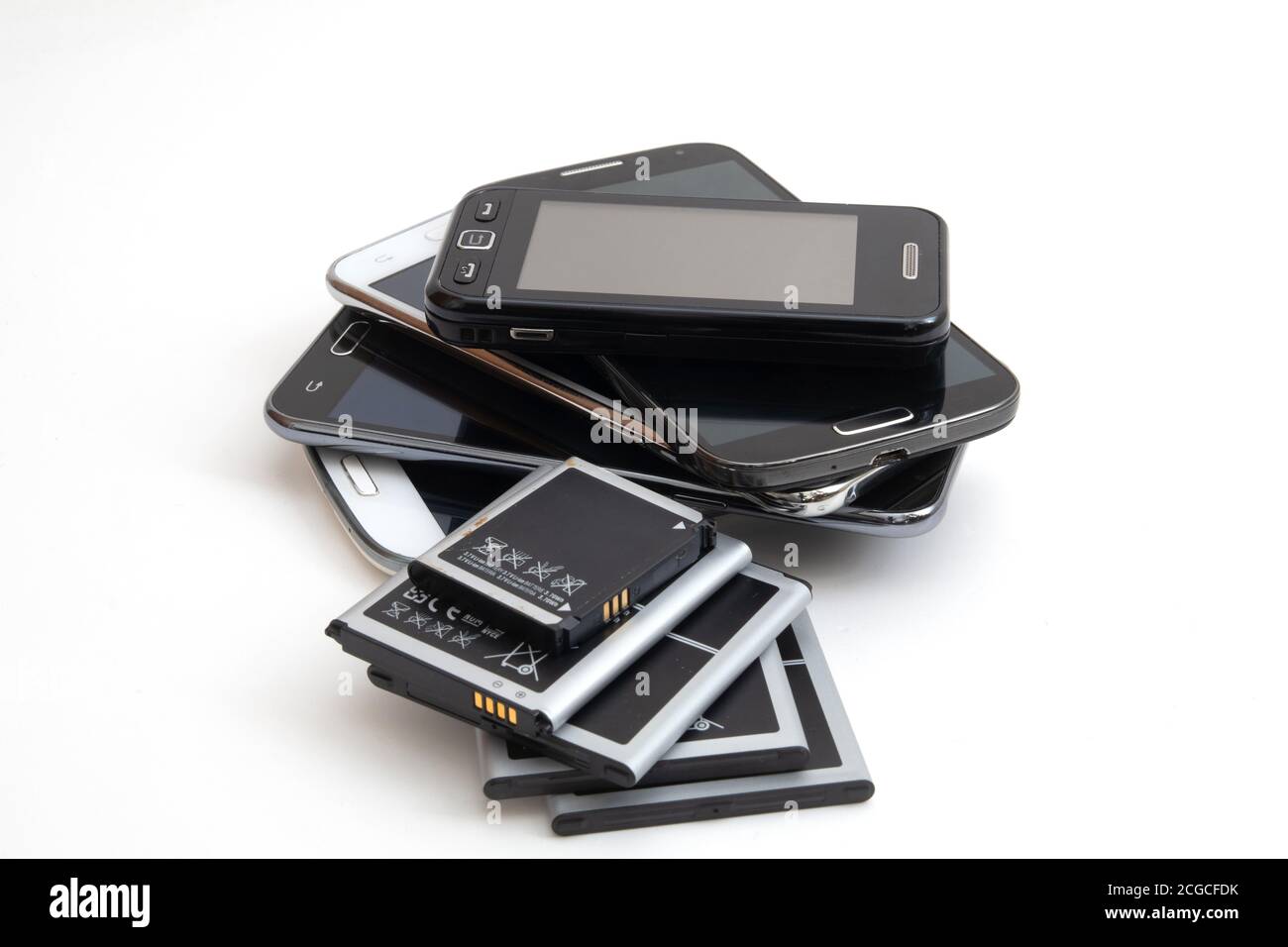 recycle old mobile phone Stock Photo Alamy
