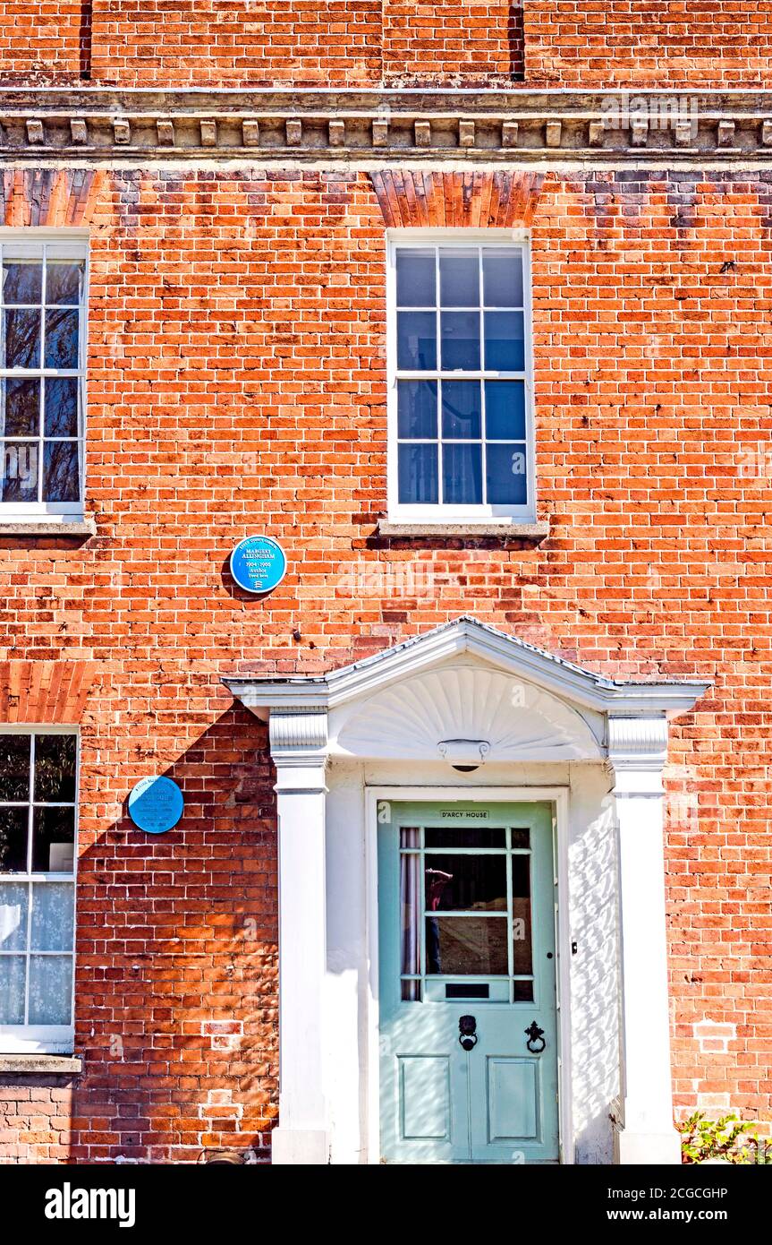 House of Margery Allingham in Tolleshunt D'Arcy, Essex Stock Photo Alamy