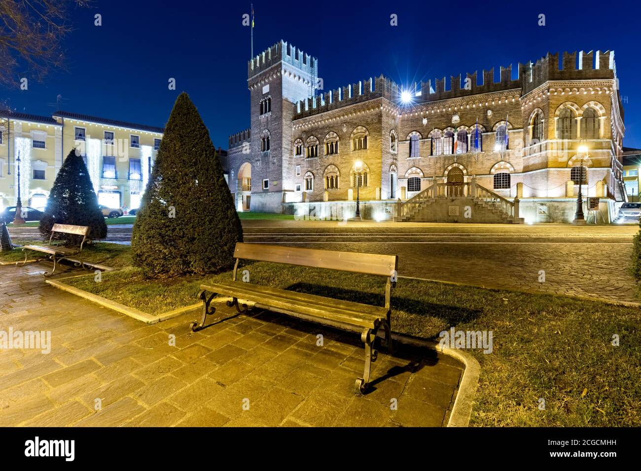 The castle of Cologna Veneta. Verona province, Veneto, Italy, Europe. Stock Photo
