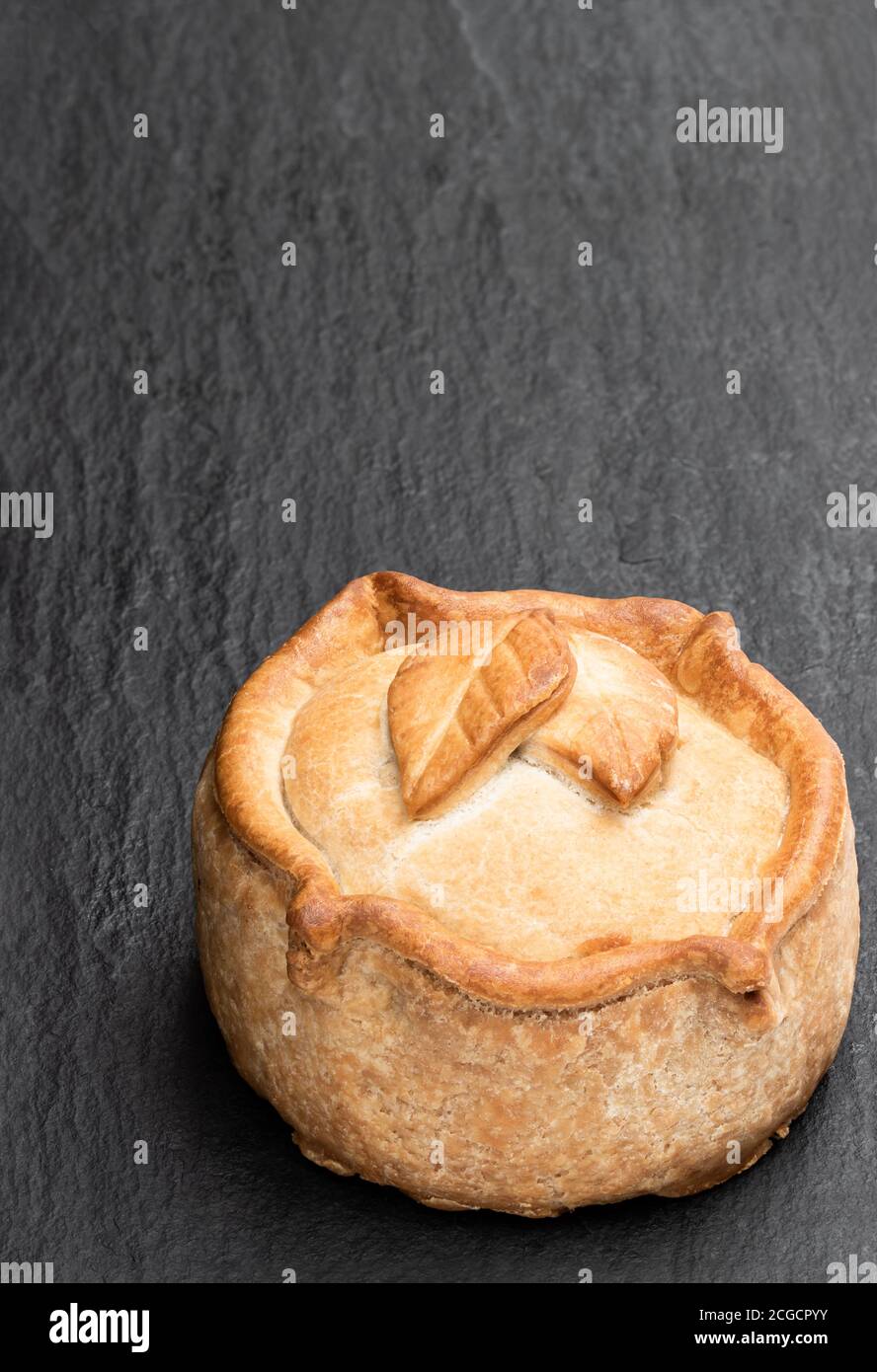 Seasoned cured pork and ham pie on stone background Stock Photo Alamy