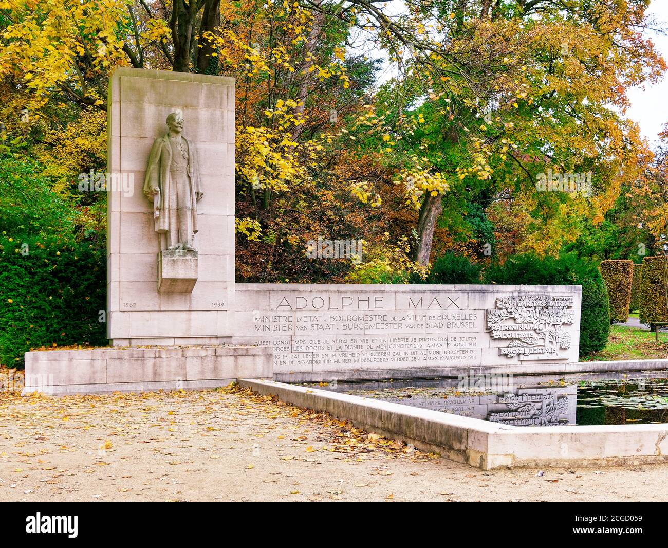 Statue adolphe max hires stock photography and images Alamy
