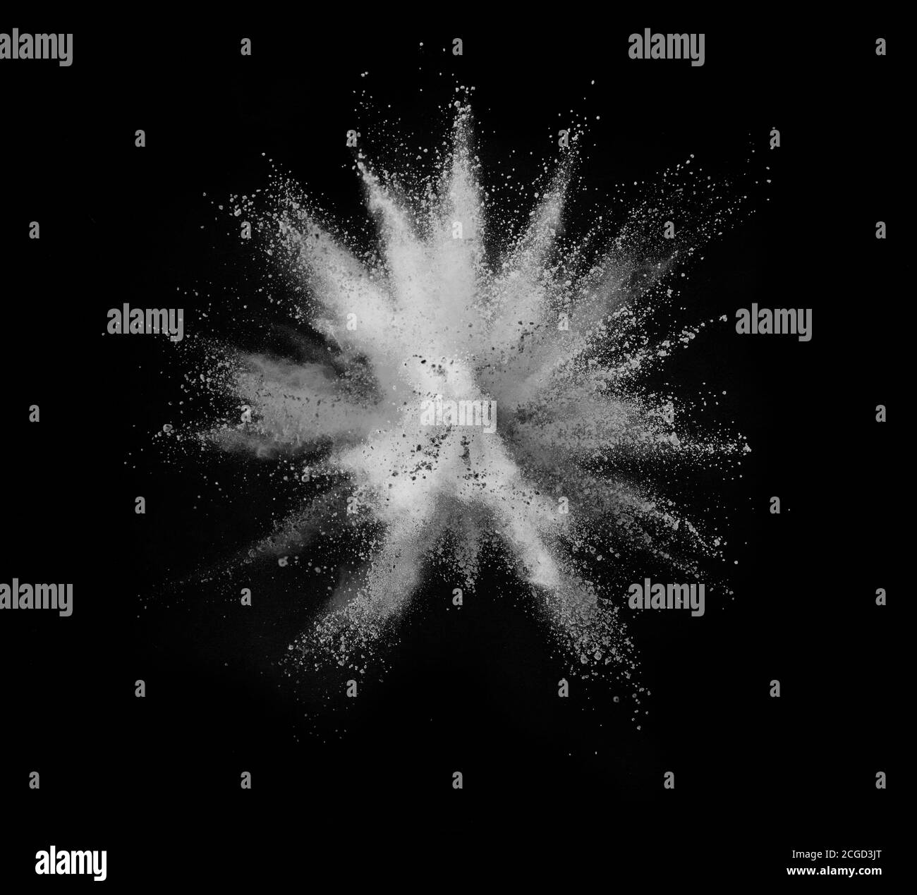 White powder explosion hi-res stock photography and images - Alamy