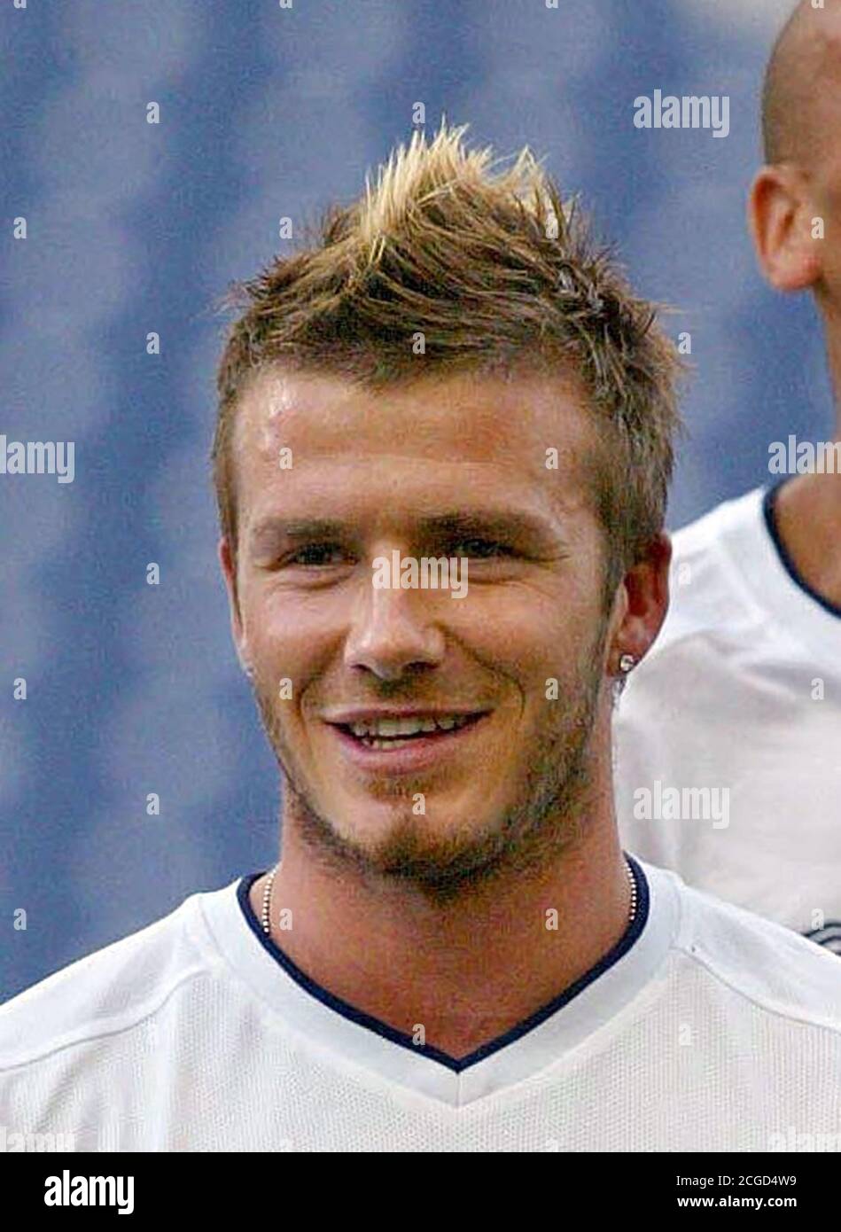 2002年　英国 David Beckham 額縁付きフォト David Beckham Signed England Photo: Iconic FIFA World Cup