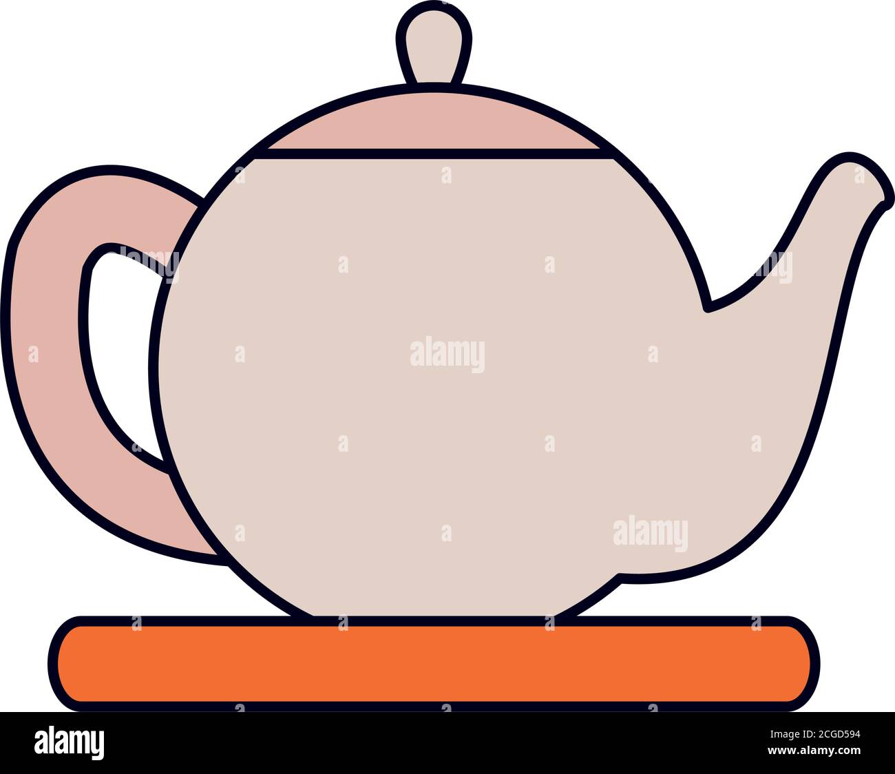 Royal Teapot Cut Out Stock Images & Pictures - Alamy