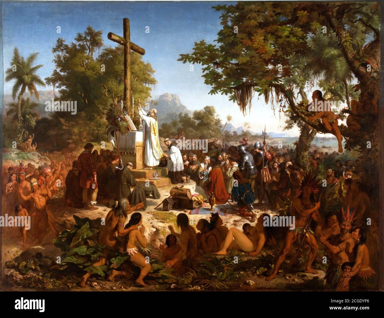 Title First mass in Brazil Primeira missa no Brasil Creator