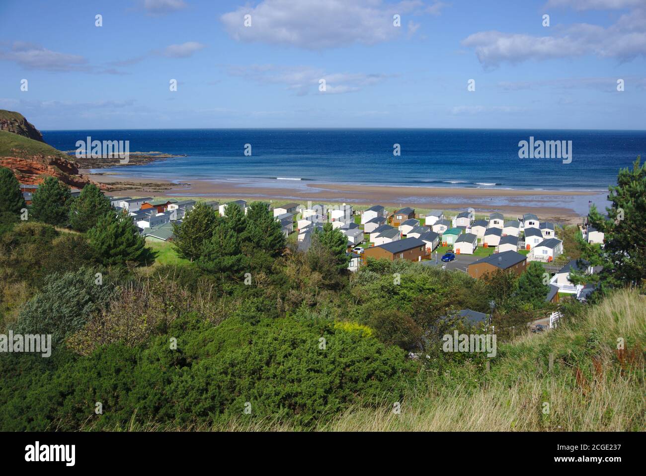 Pease bay holiday park hires stock photography and images Alamy