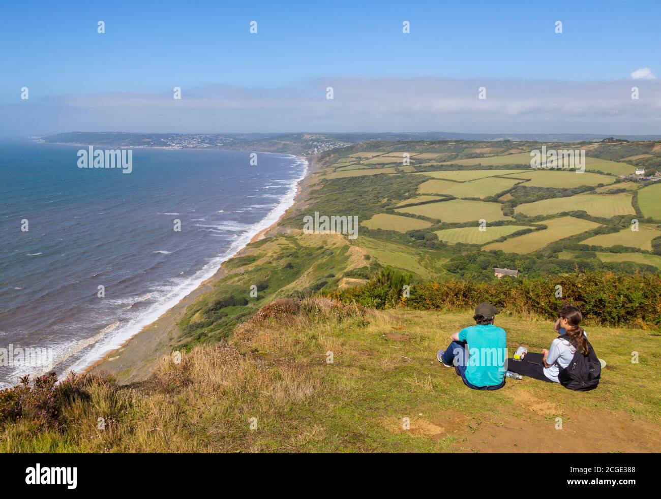 Coastal view, Dorset, England Stock Photo - Alamy