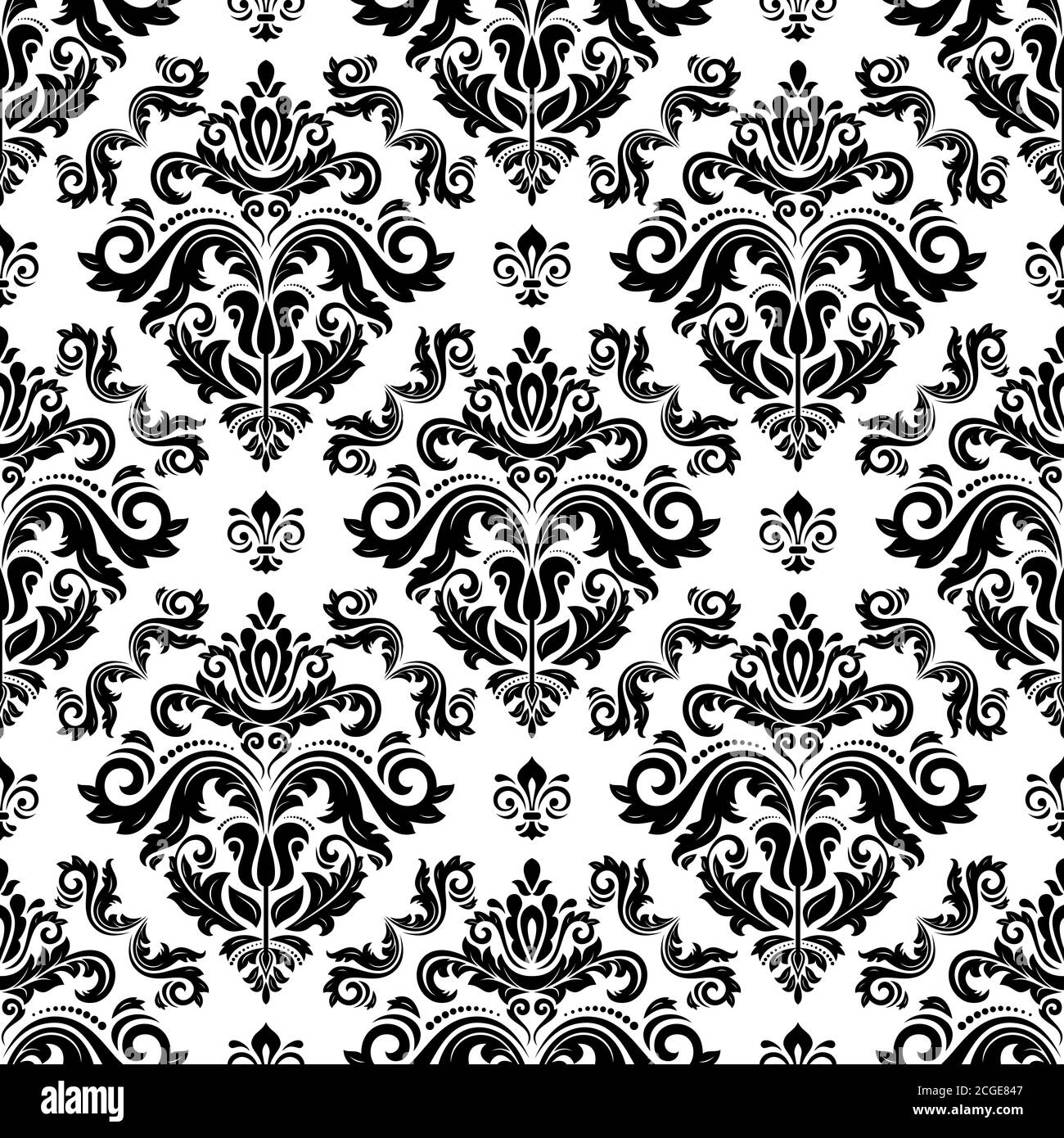 Classic Seamless Vector Pattern Stock Vector Image & Art - Alamy