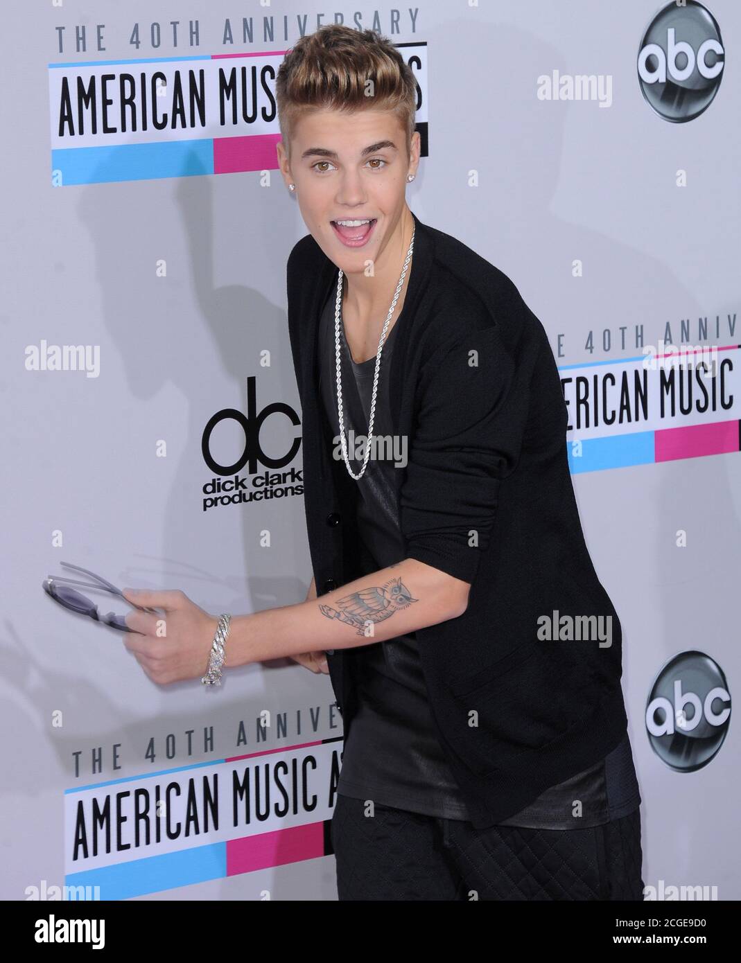 Justin Bieber at The 2012 American Music  Awards held at Nokia Theatre L.A. Live in Los Angeles, California on November 18,2012                                                                   Copyright 2012  Debbie VanStory / iPhotoLive.com Stock Photo