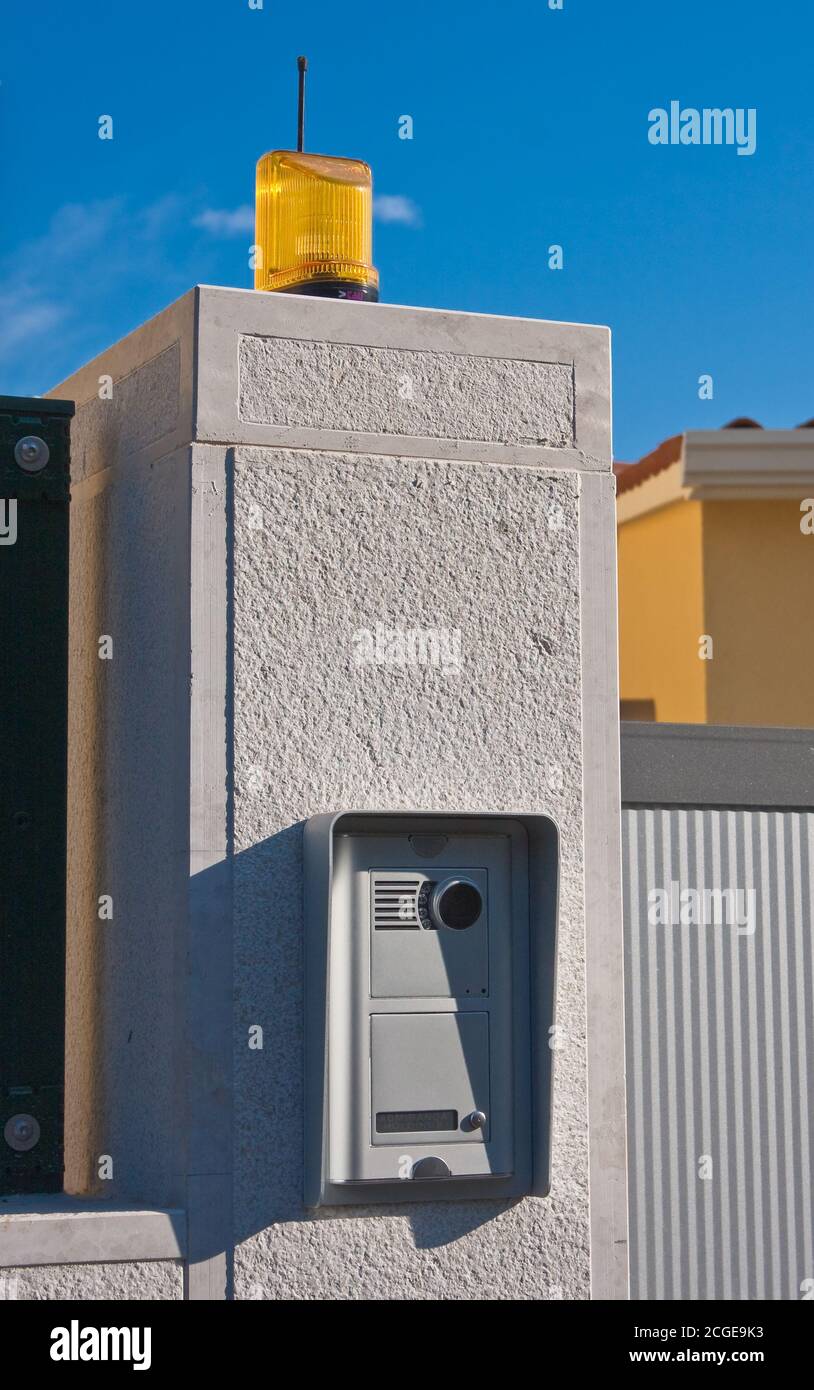 Intercom System High Resolution Stock Photography and Images - Alamy