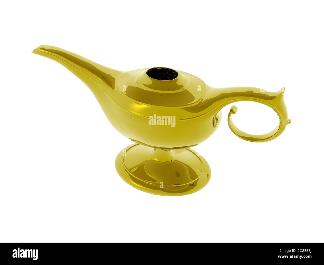 Golden oil lamp Stock Photo Alamy