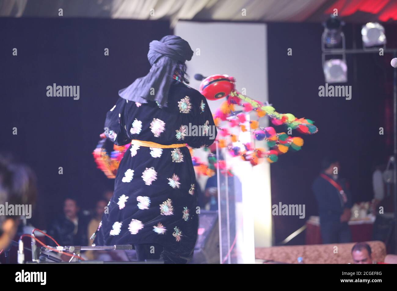 Sufi musician saieen zahoor preforming Stock Photo Alamy