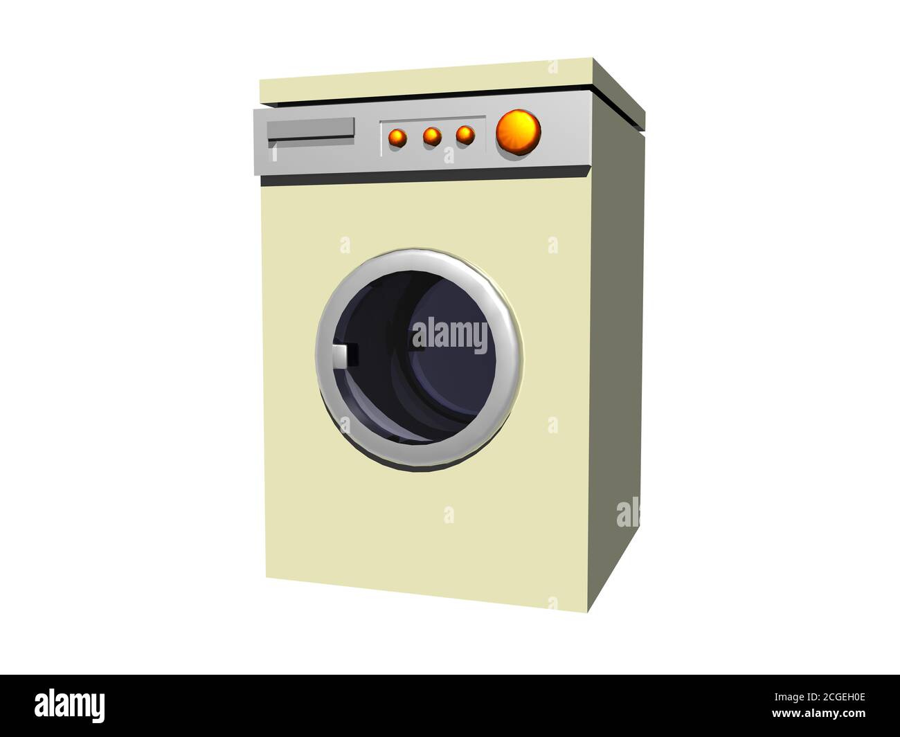 Wasch machine Stock Photo