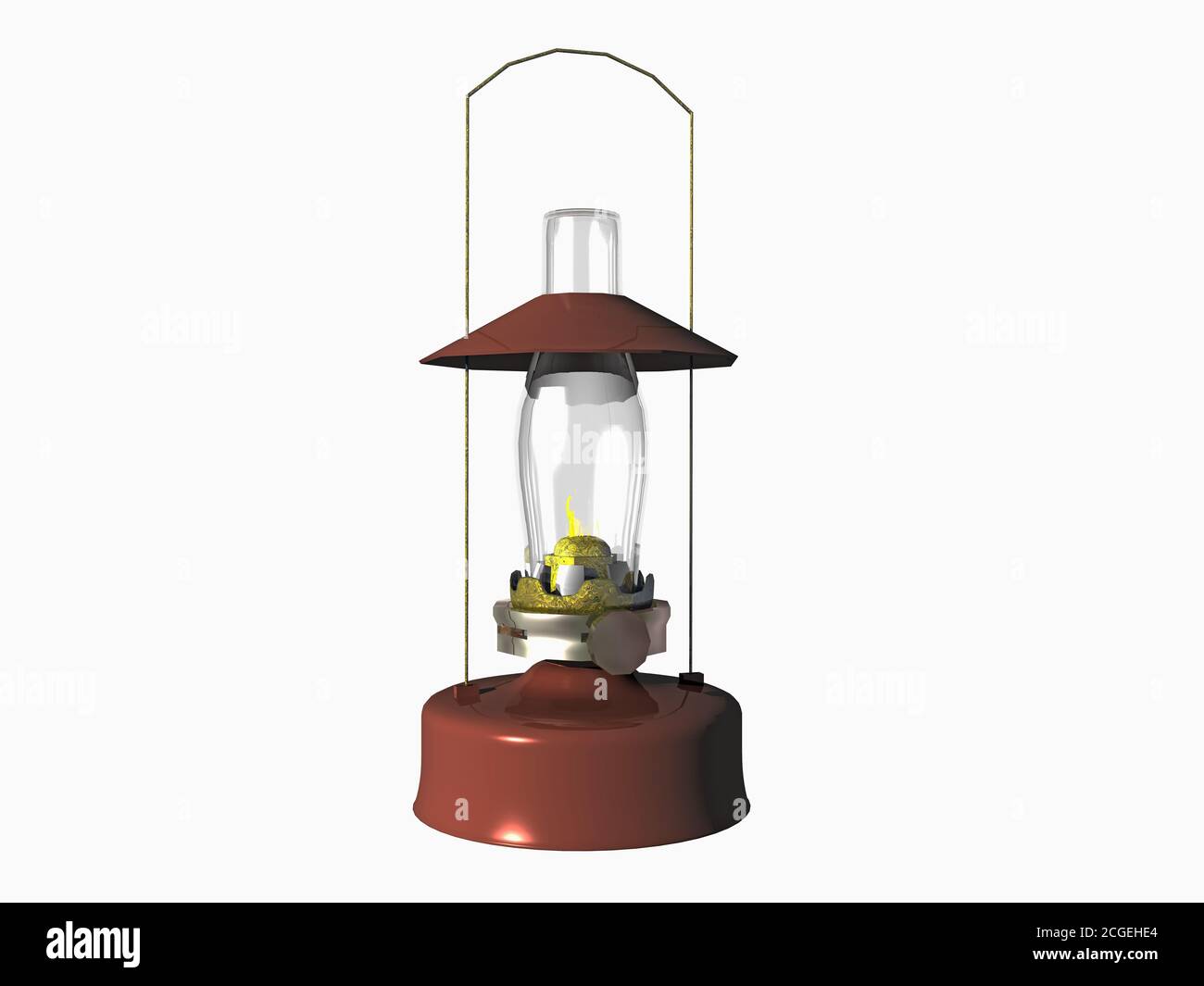Oil lamp Stock Photo
