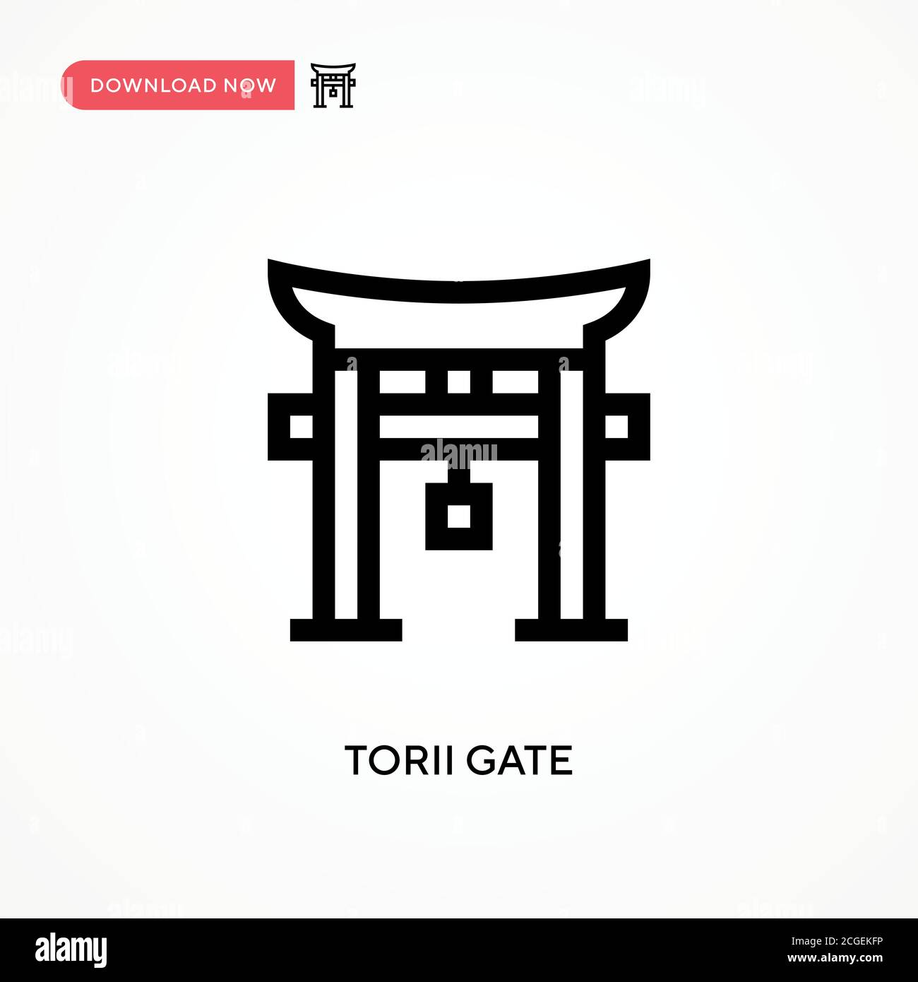 Japan heritage site Stock Vector Images - Alamy