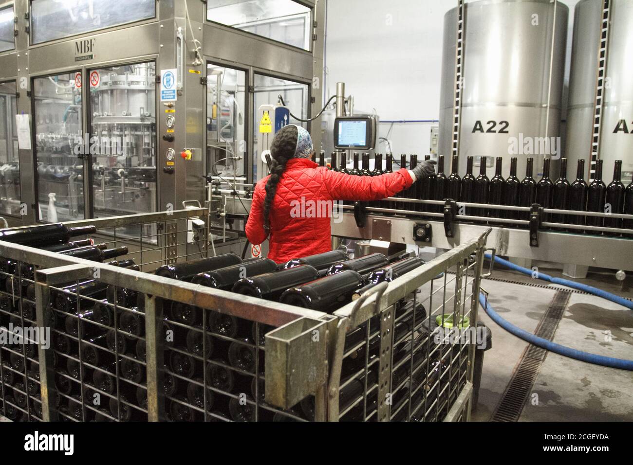 Bottling production line hires stock photography and images Alamy