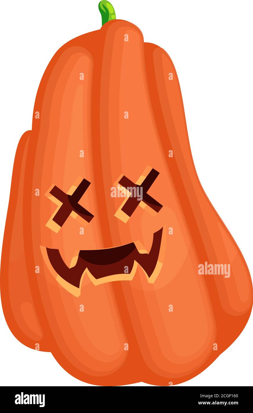Halloween pumpkin vector illustration Stock Vector Image & Art - Alamy