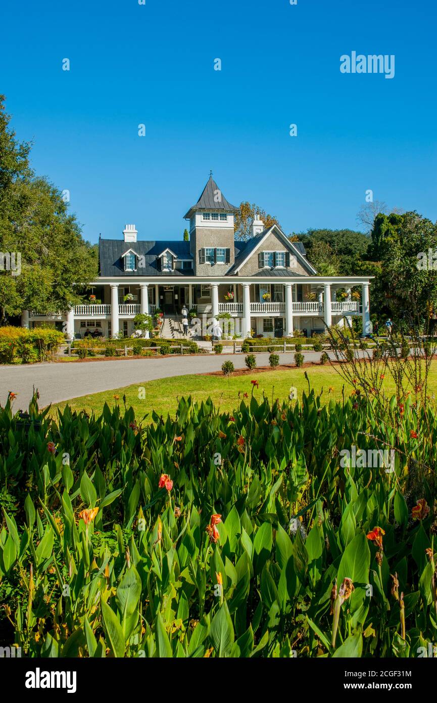 Magnolia plantation house hires stock photography and images Alamy