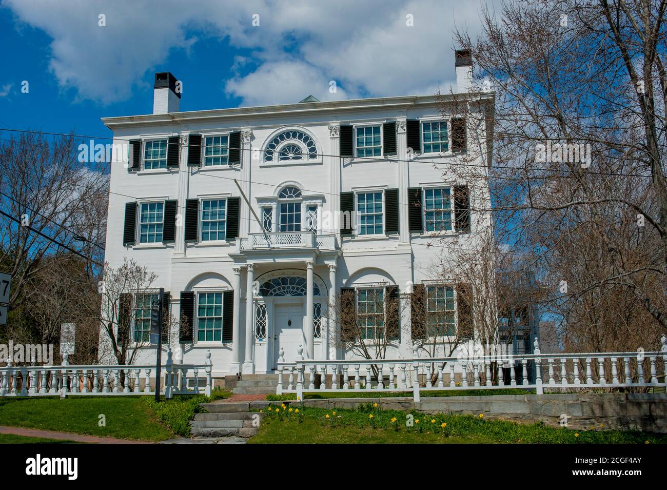 The Nickels Sortwell House, built in 1807, is a historic house museum