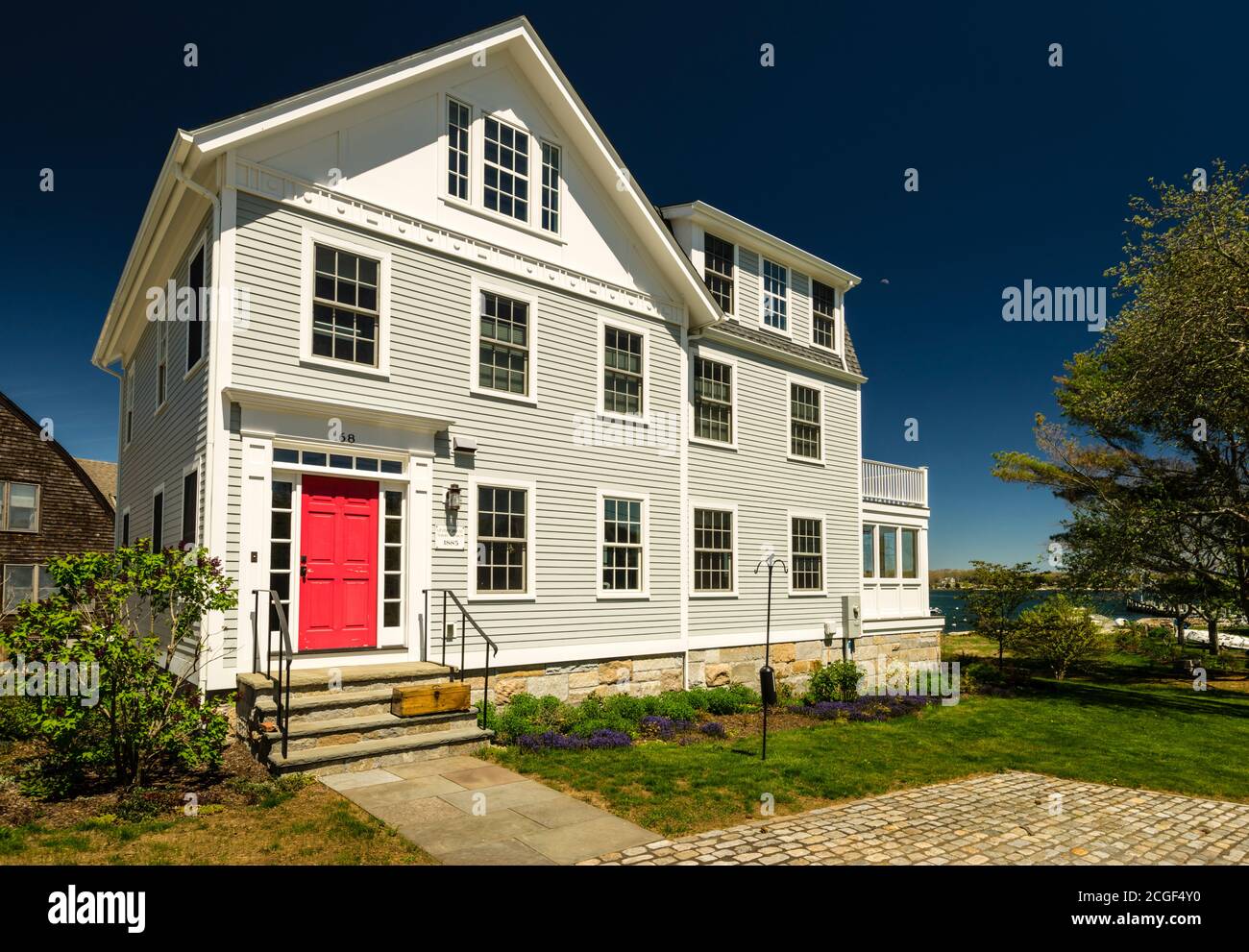 Mystic river historic district hires stock photography and images Alamy