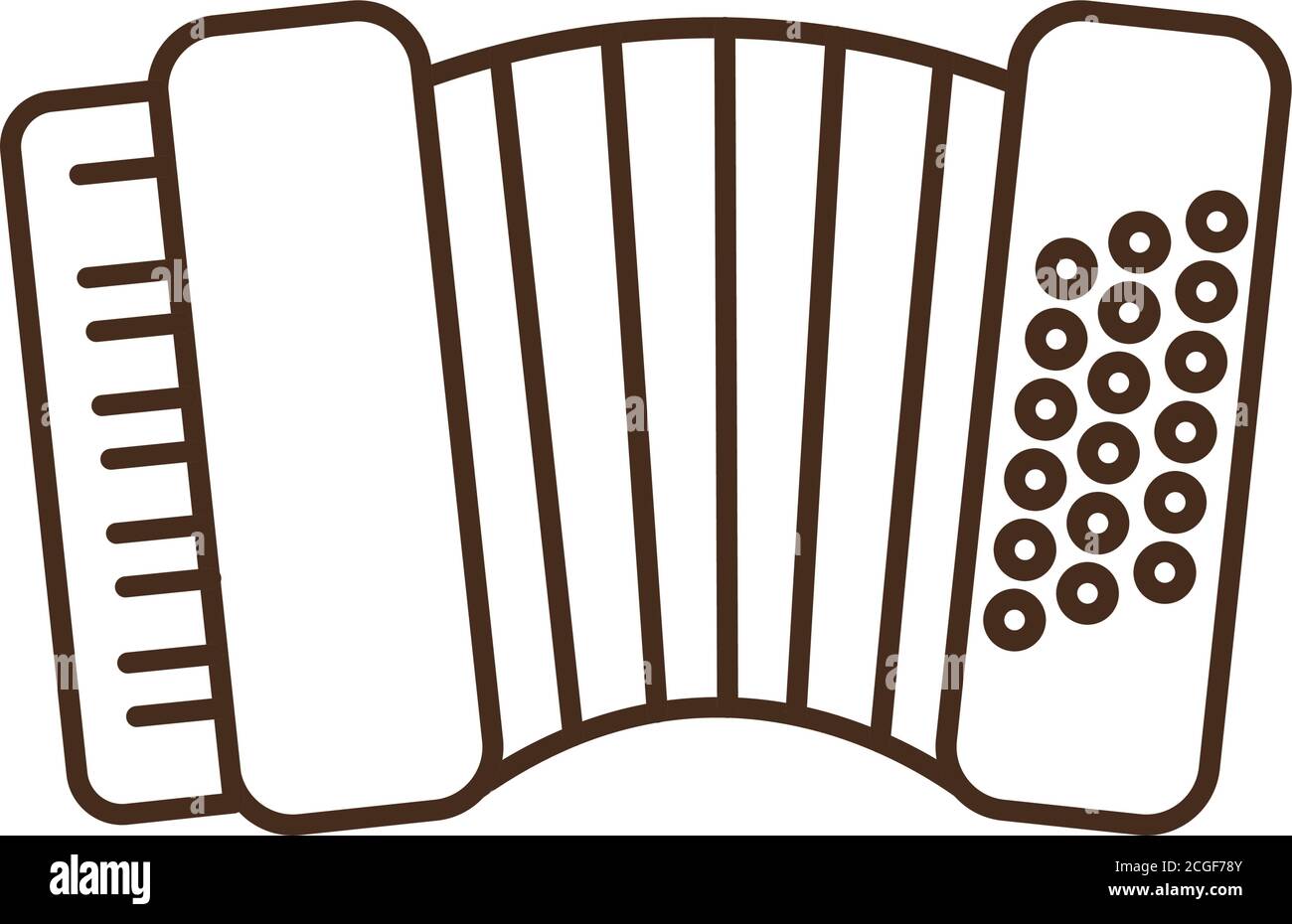 Accordion shape Stock Vector Images - Alamy