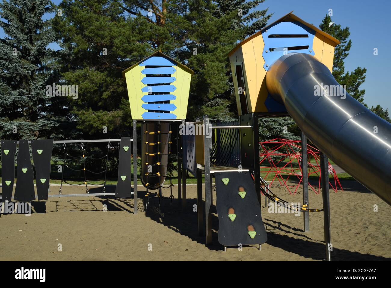 Children playground architecture hires stock photography and images