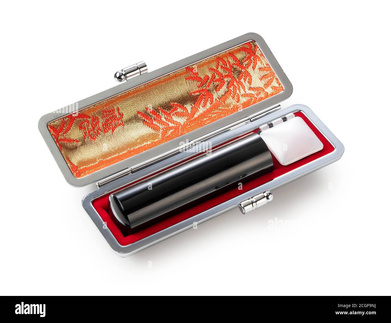 A Japanese seal on a white background. Japanese Culture Stock Photo Alamy