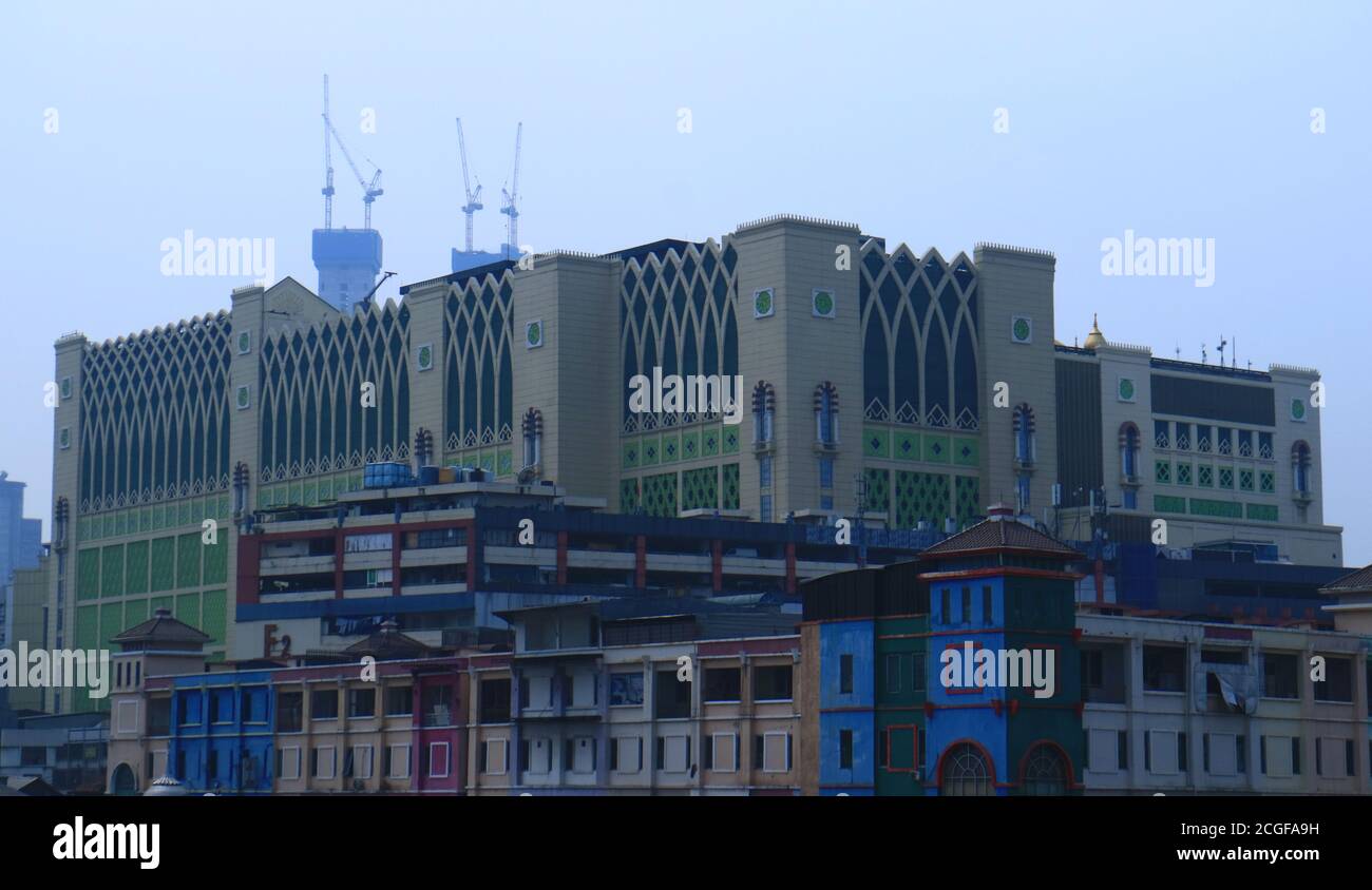 Jakarta, Indonesia - October 11, 2019: Tanah Abang Shopping Center. One
