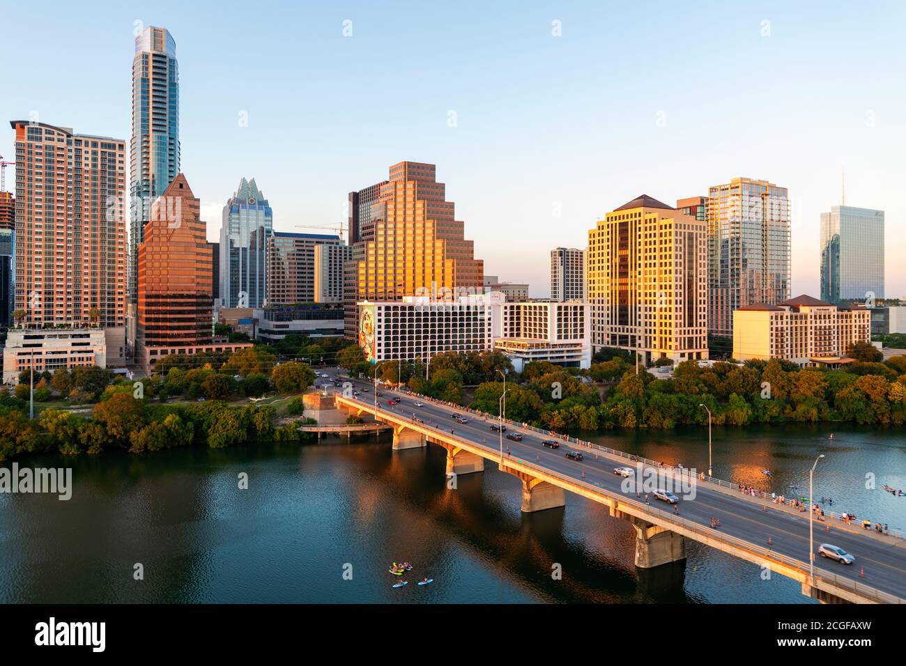 Austin, Texas skyline Stock Photo