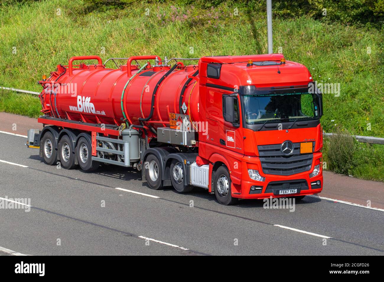 Biffa Heavy bulk Haulage, Pumpout Trucks, waste haulage, tanker lorry