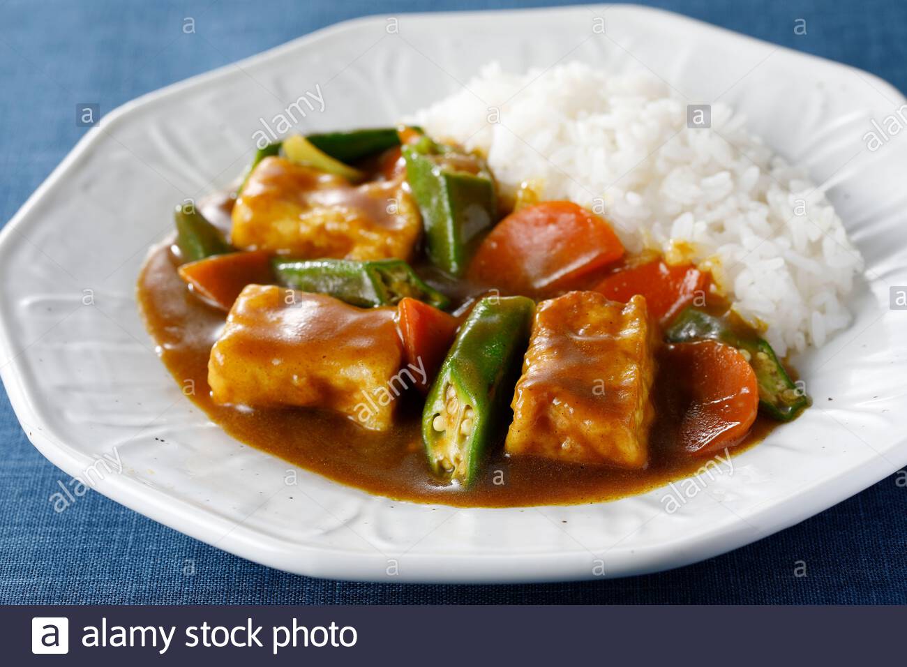 Okra Curry High Resolution Stock Photography and Images Alamy