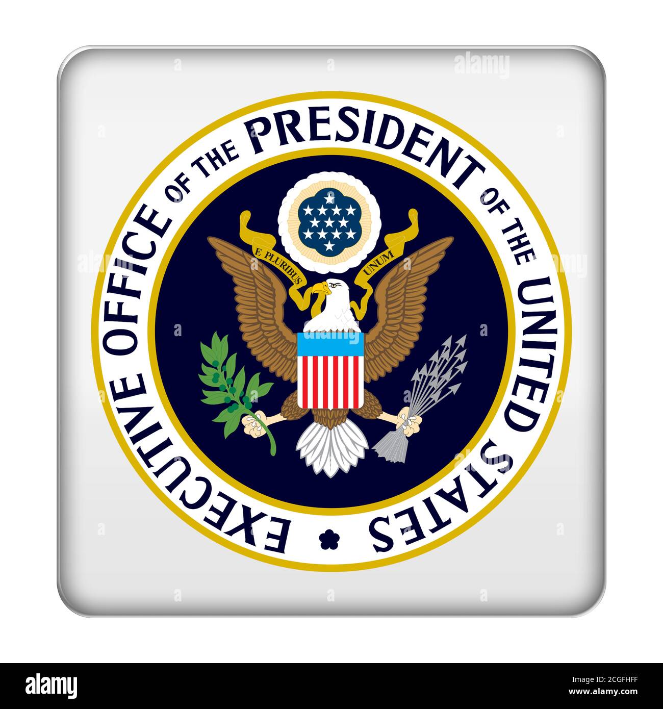 Executive Office of the President of the United States EOP Stock Photo
