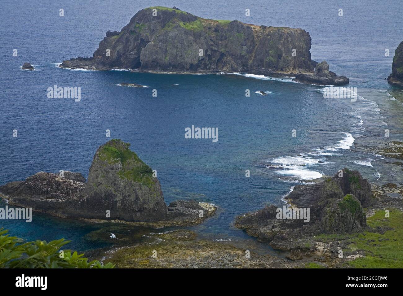Taitung Green Island Sleeping Beauty Rock coast Stock Photo Alamy