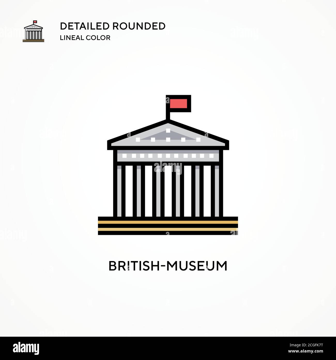 The british museum london courtyard Stock Vector Images Alamy