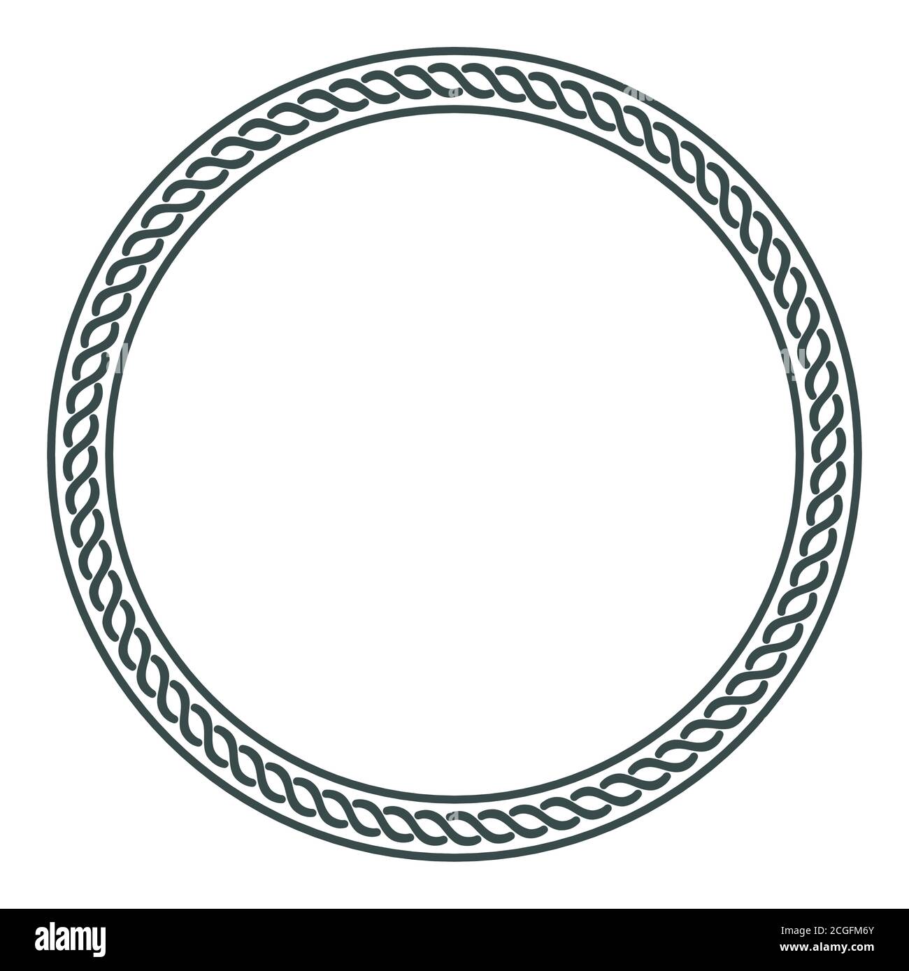 celtic knot round border